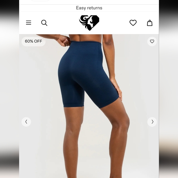 Womens Best Long Sleeve Crop Top & Cycling Shorts Size Small - Picture 5 of 13